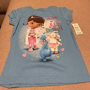 Disney - Doc McSuffins Shirt size S (5/6) NWT